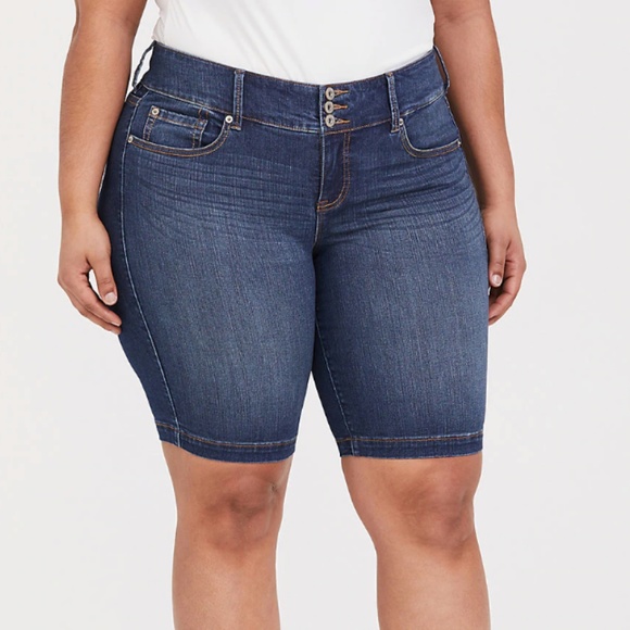bermuda jegging shorts